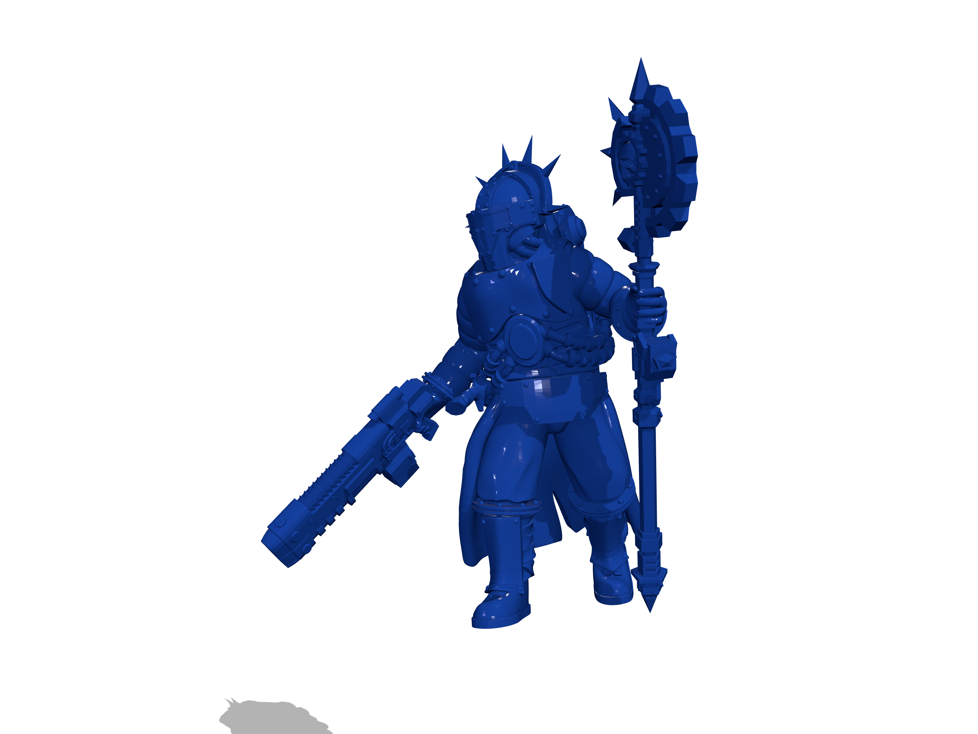 Dark Adepts – Armoured Techno-Priests (Pre-Supported STL